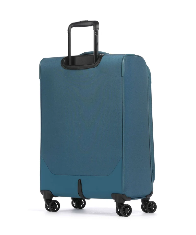 Travelite Umbria 4-Rollen Trolley Set petrol