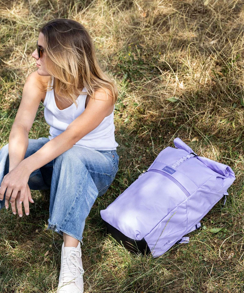 Nitro Cosmo 26 Rolltop Rucksack lavender