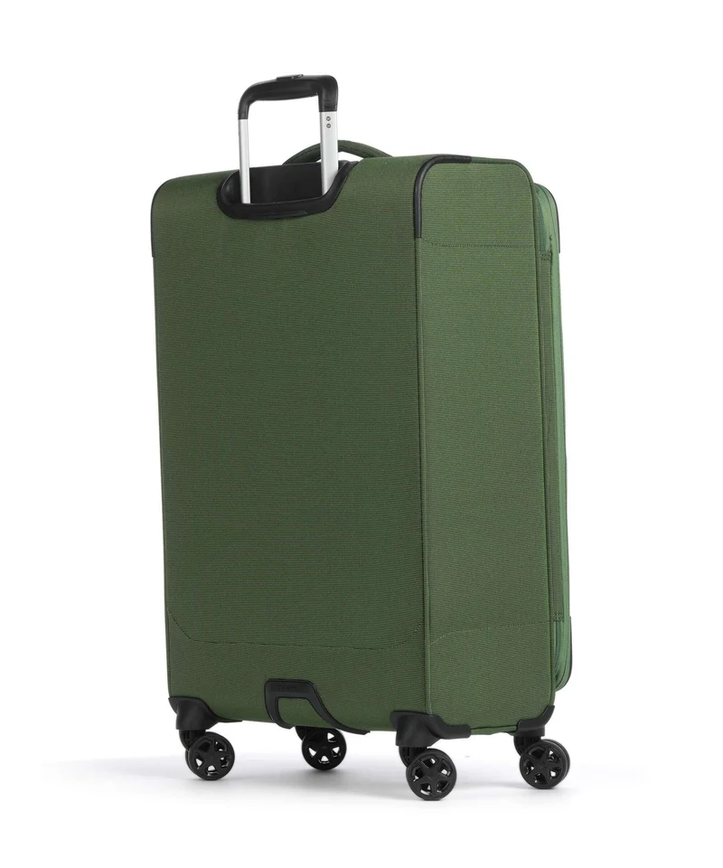 Travelite Cubis 4-Rollen Trolley Set green
