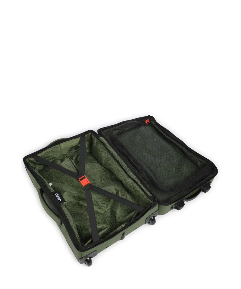 Jeep JS006B 55 Rollenreisetasche green
