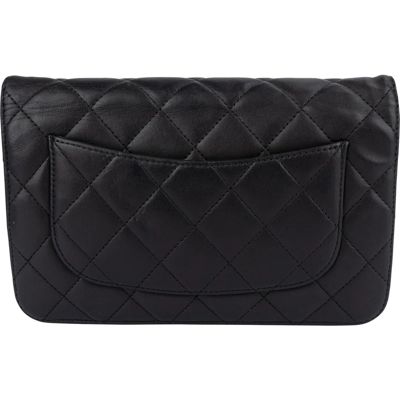 Chanel Quilted Lambskin Wallet On Chain Crossbody Bag