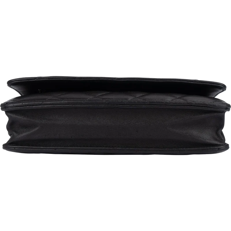 Chanel Quilted Lambskin Wallet On Chain Crossbody Bag