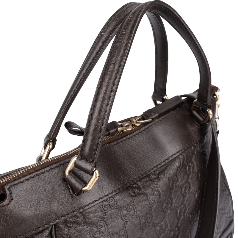 Gucci Guccissima Leather Mayfair Princy Tote Handbag