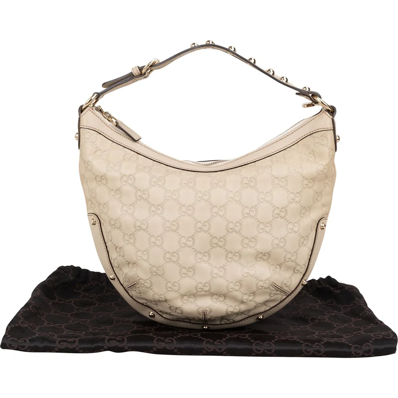 Gucci Guccissima Leather Hysteria Hobo Shoulder Bag