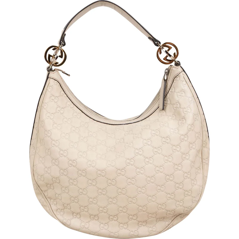 Gucci Guccissima Leather Britt Hobo Shoulder Bag
