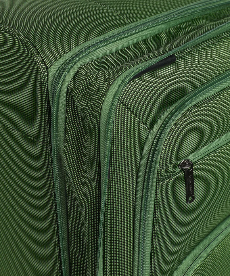 Travelite Cubis 4-Rollen Trolley green