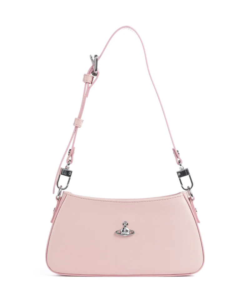 Vivienne Westwood Tasha Smooth Schultertasche pastel pink