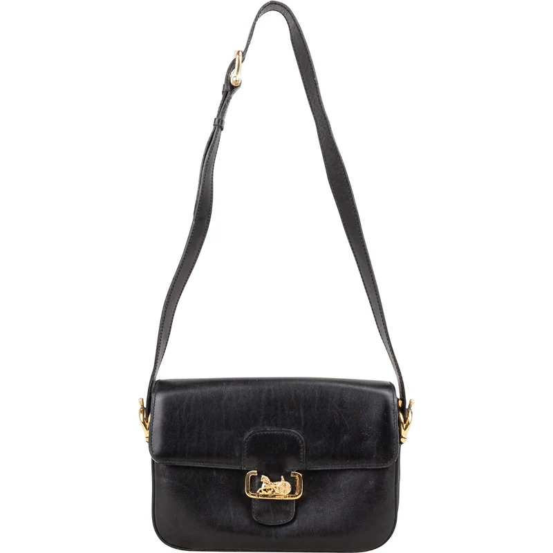 Céline Box Calf Leather Triomphe Shoulder Bag