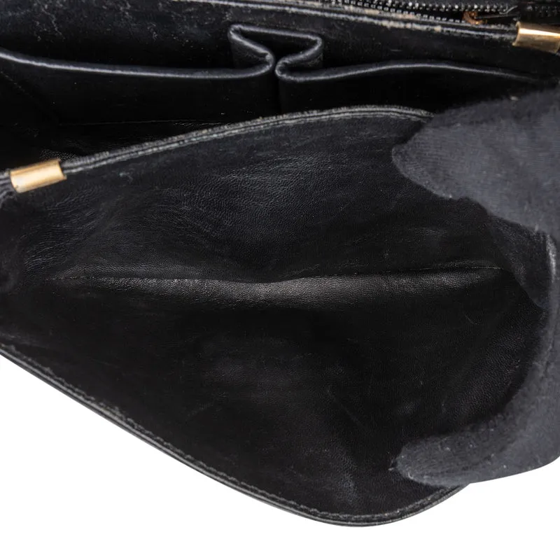 Céline Box Calf Leather Triomphe Shoulder Bag