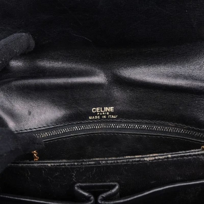 Céline Box Calf Leather Triomphe Shoulder Bag