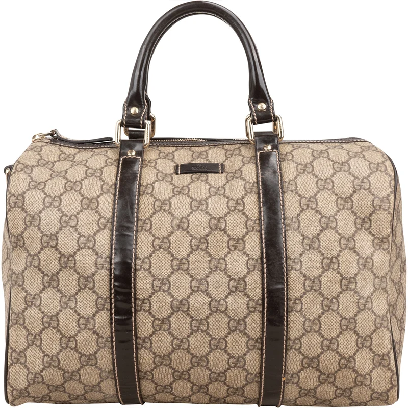 Gucci Monogram GG Supreme Joy Boston Handbag