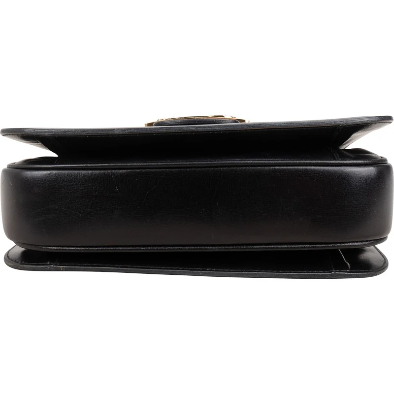 Celine Boxcalf Leather Horse Carriage Triomphe Shoulder Bag