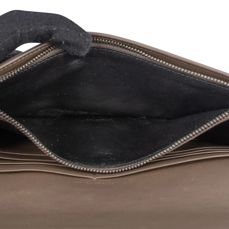 Bottega Veneta Intrecciato Leather Wallet On Chain Crossbody Bag