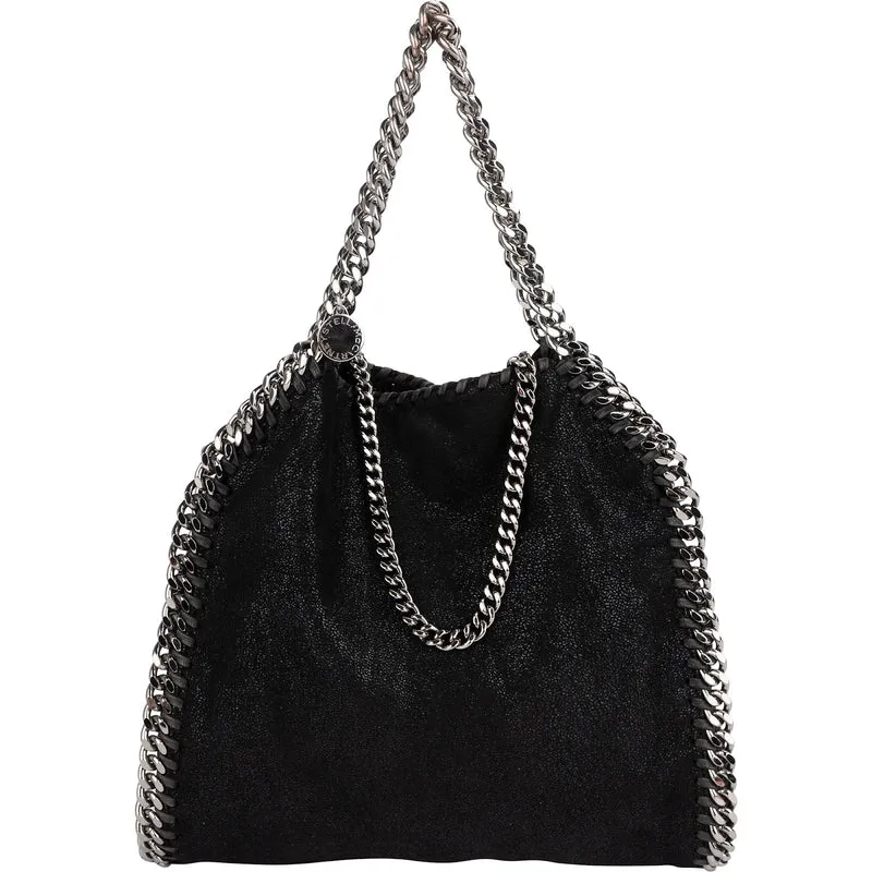 Stella McCartney Shaggy Falabella Fold Over Tote Crossbody Bag
