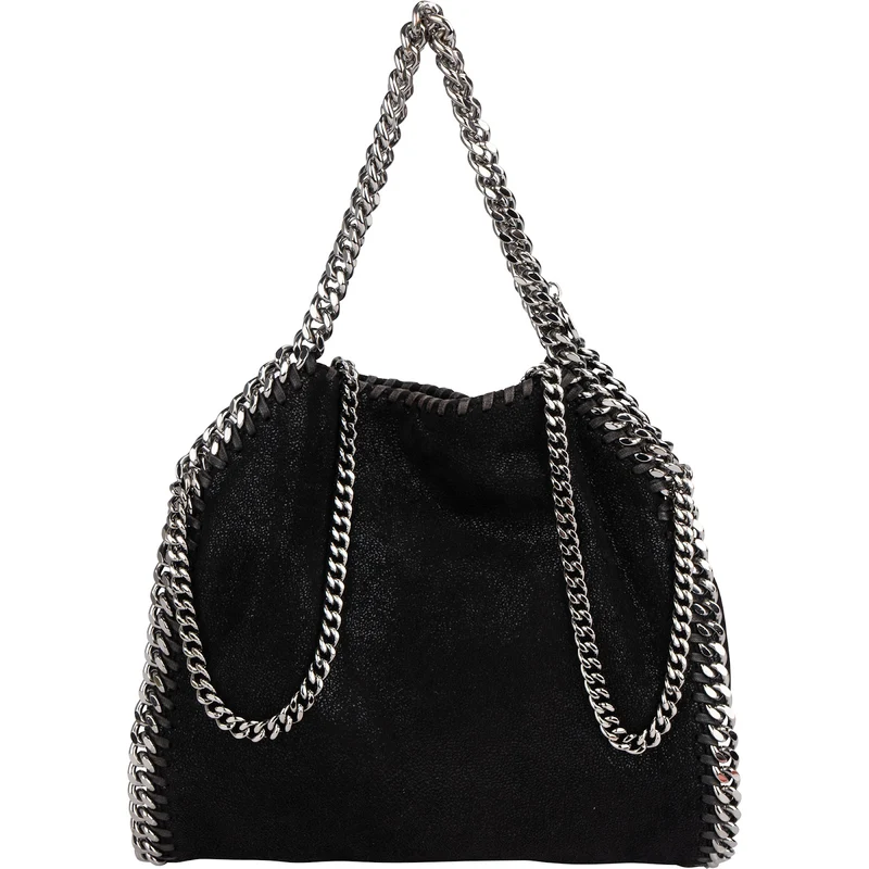Stella McCartney Shaggy Falabella Fold Over Tote Crossbody Bag