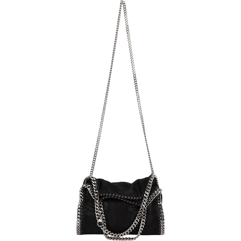 Stella McCartney Shaggy Falabella Fold Over Tote Crossbody Bag