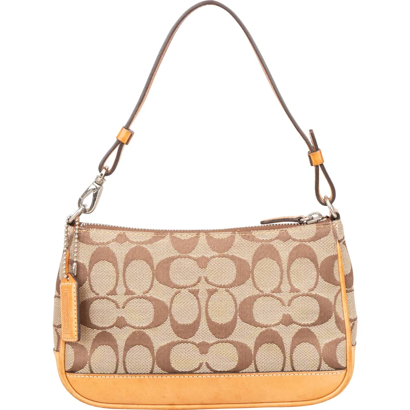 Coach Monogram Signature Canvas Demi Handbag