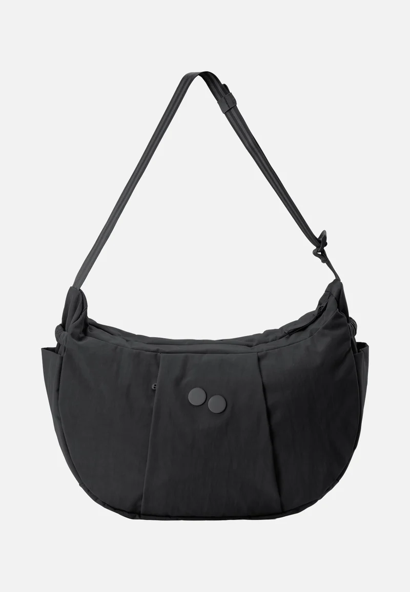 Krumm Large Crinkle Black - Hobo Bag