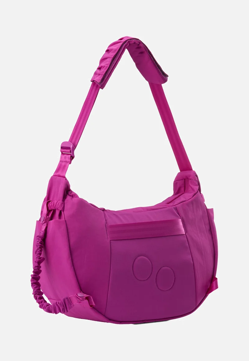 Krumm Large Crinkle Fuchsia - Hobo Bag