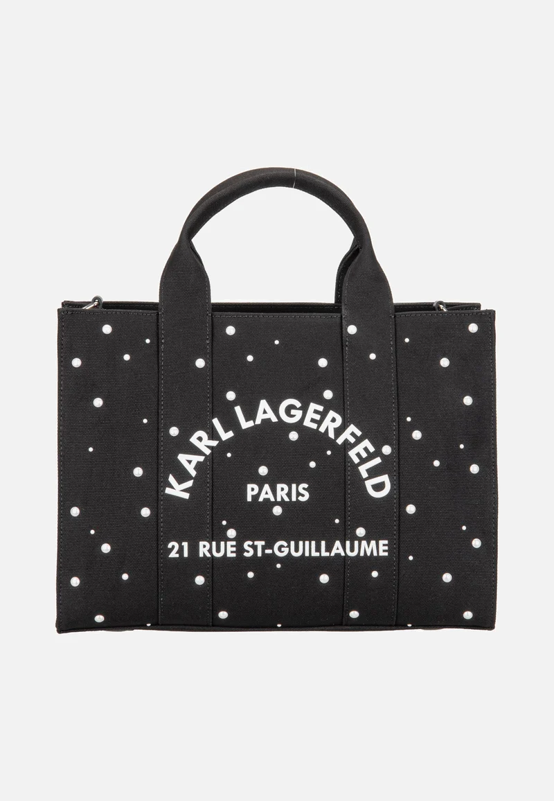 K/RSG Square Pearls MD Tote Black - Tote Bag