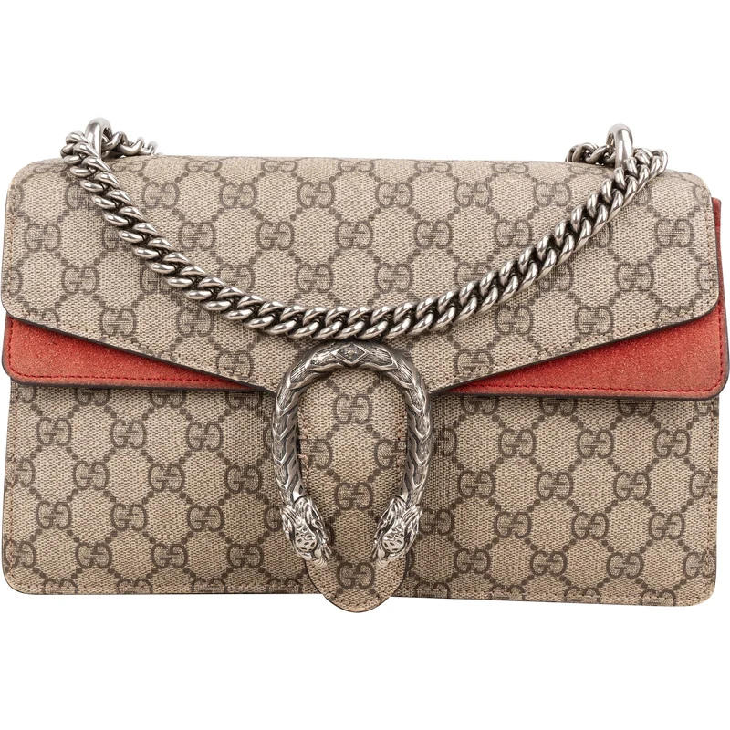 Gucci Monogram GG Supreme Canvas Dionysus Shoulder Bag