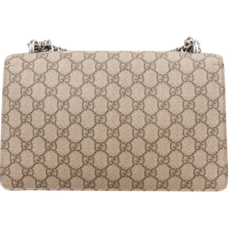 Gucci Monogram GG Supreme Canvas Dionysus Shoulder Bag