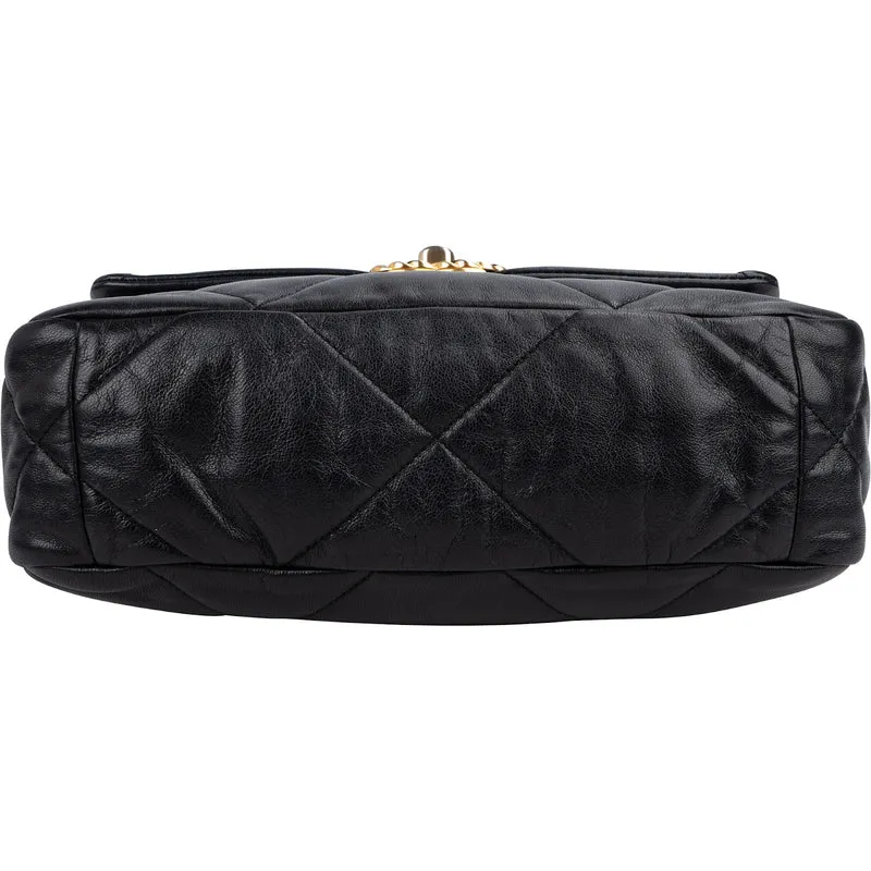 Chanel 19 Quilted Lambskin Single Flap Crossbody Bag