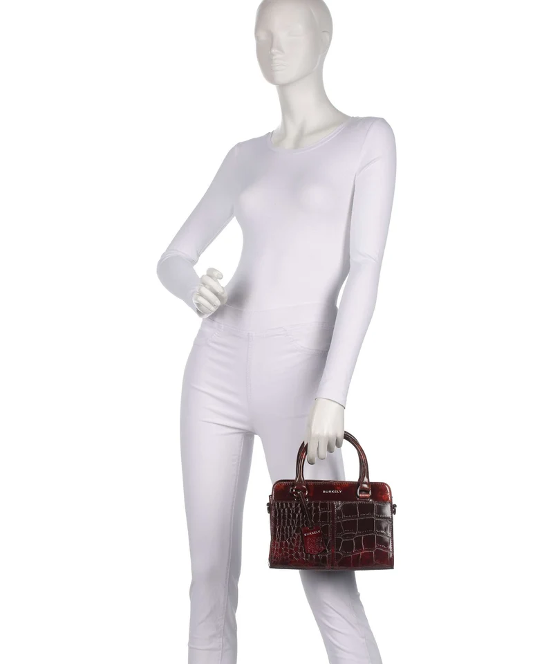 Burkely Cool Colbie Handtasche burgundy patent