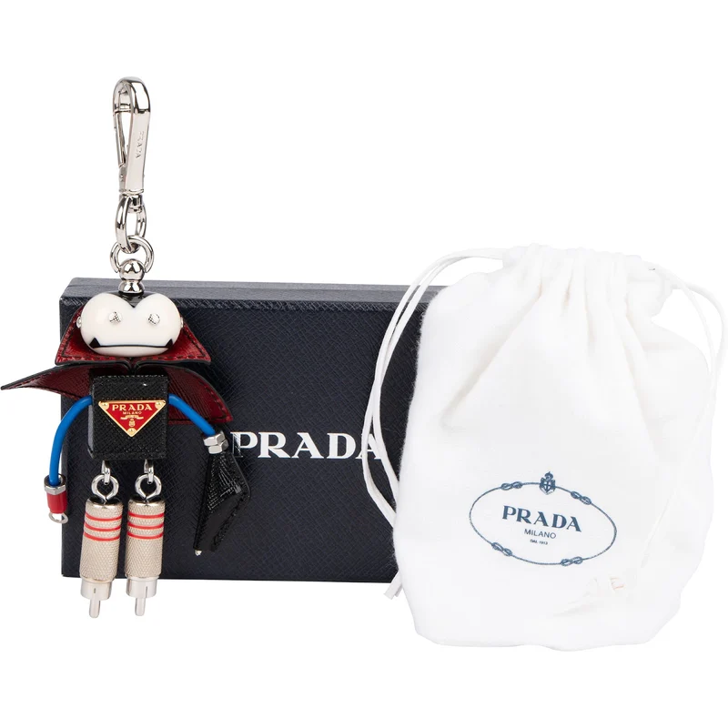 Prada Dracula Robot Trick Keychain Bag Charm Anhänger