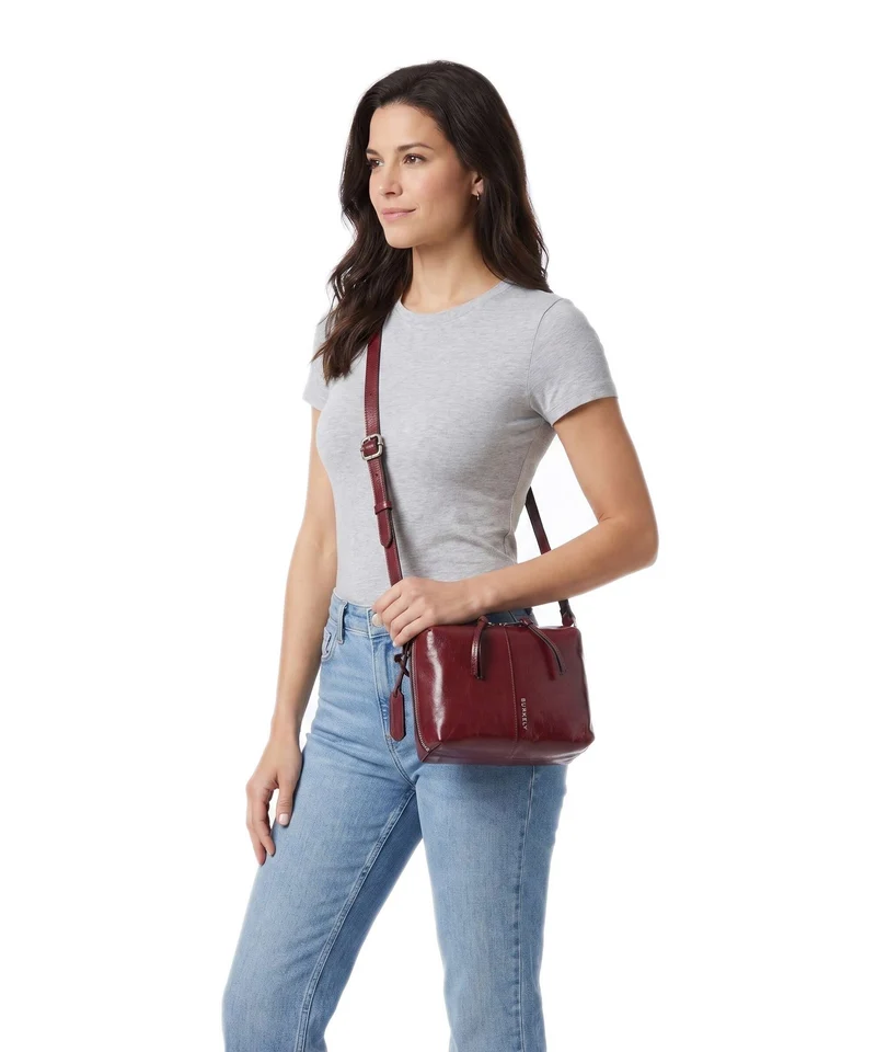 Burkely Myra Umhängetasche burgundy