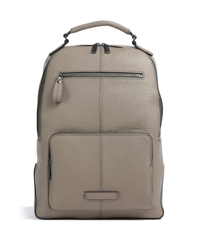 The Bridge Manfredi Rucksack greige