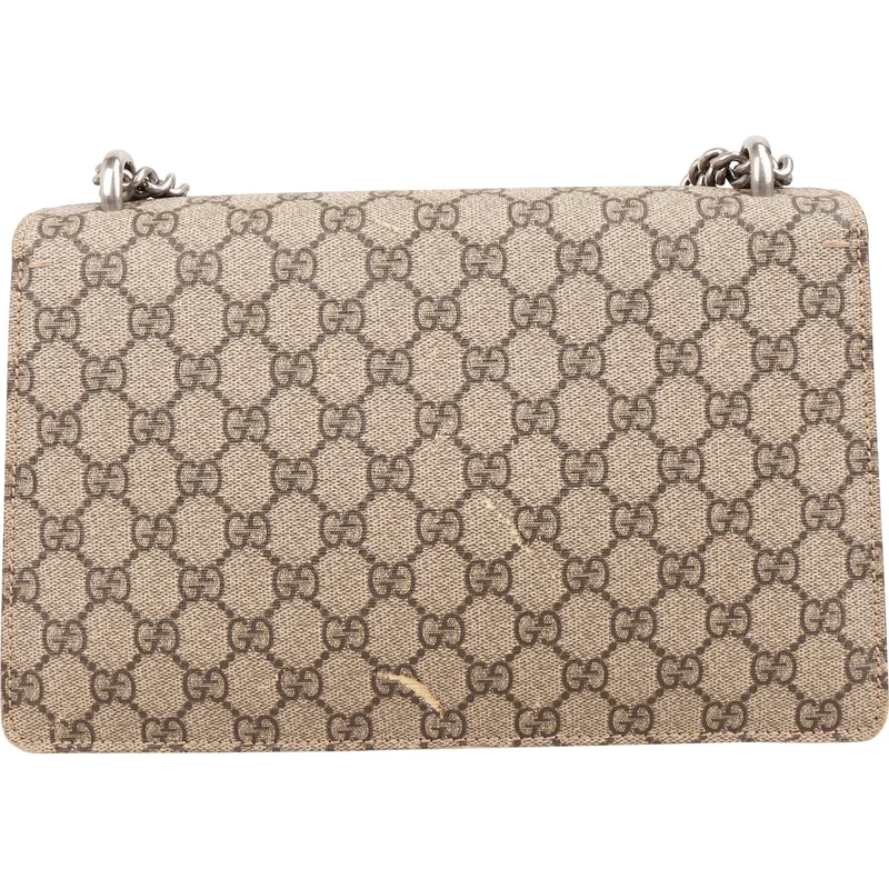 Gucci Monogram GG Supreme Canvas Dionysus Shoulder Bag