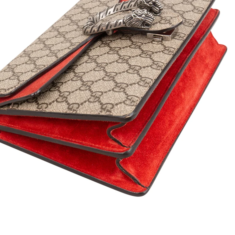 Gucci Monogram GG Supreme Canvas Dionysus Shoulder Bag