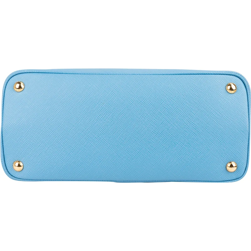 Prada Saffiano Leather Small Double Handbag