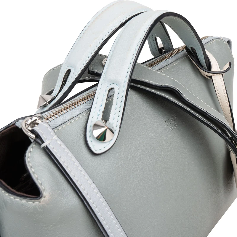 Fendi Leather By The Way Boston Handbag