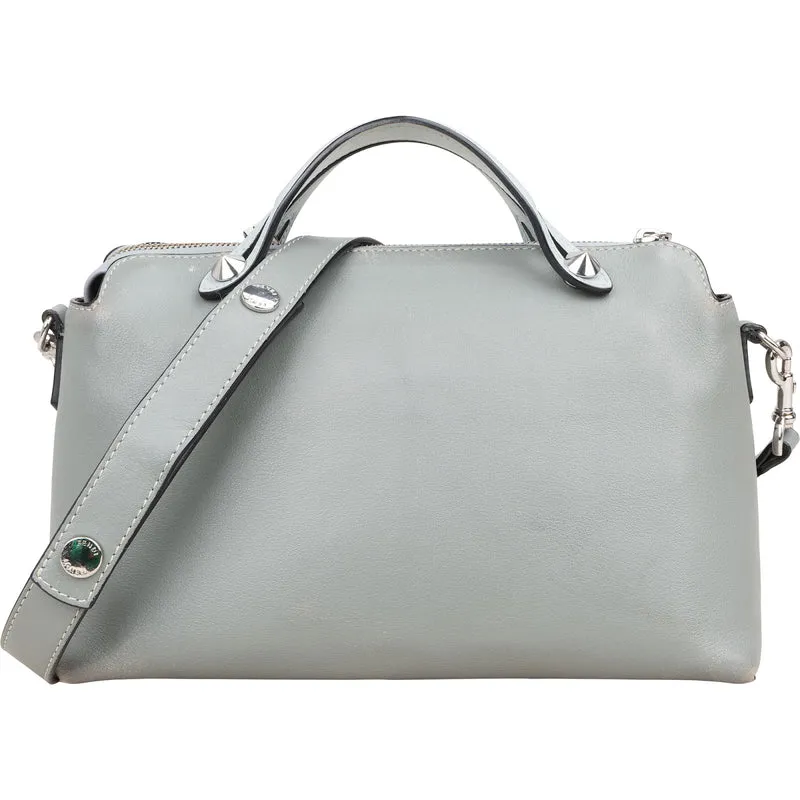Fendi Leather By The Way Boston Handbag
