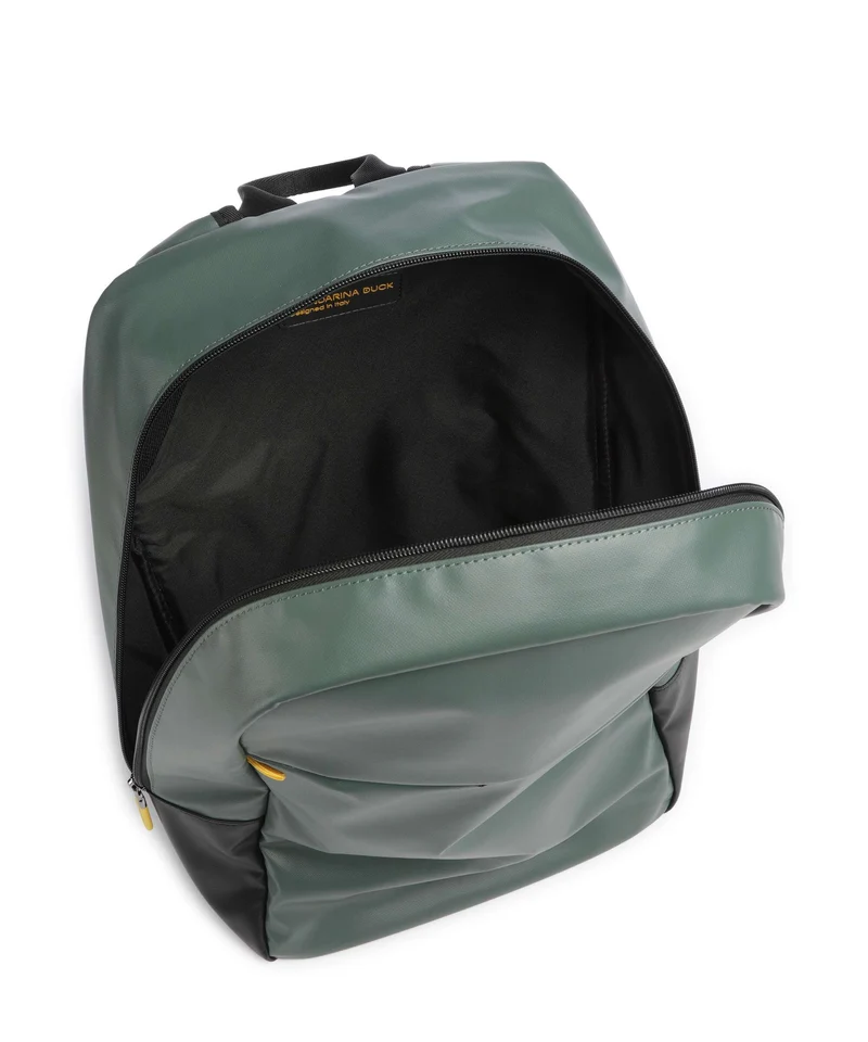 Mandarina Duck Coated Rucksack deep green