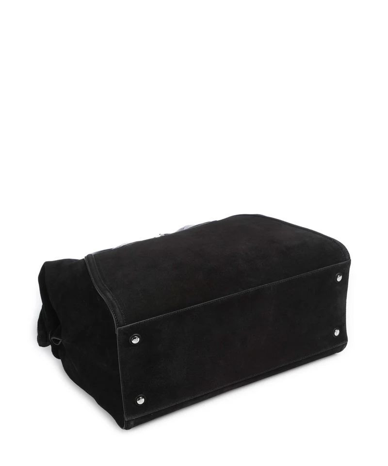 Vivienne Westwood Shirley Suede Shopper black