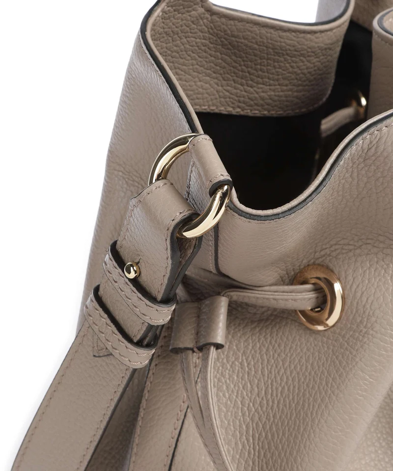 Lancel Premier Flirt M Bucket Handtasche pebble