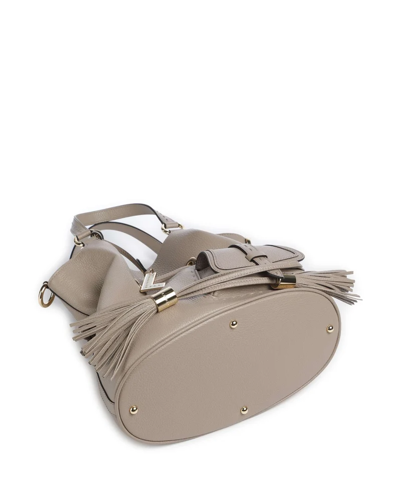 Lancel Premier Flirt M Bucket Handtasche pebble
