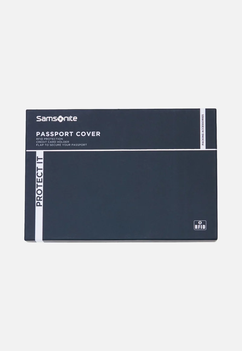 Passport Cover Black - Cover-Onesize