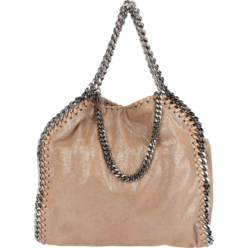 Stella McCartney Shaggy Falabella Fold Over Tote Crossbody Handbag