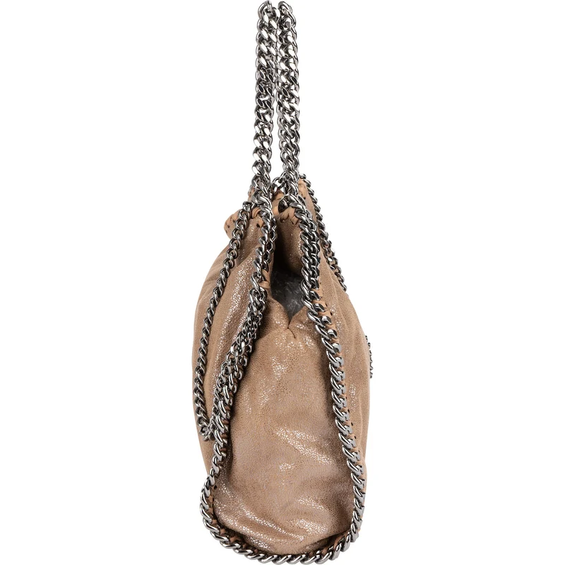 Stella McCartney Shaggy Falabella Fold Over Tote Crossbody Handbag