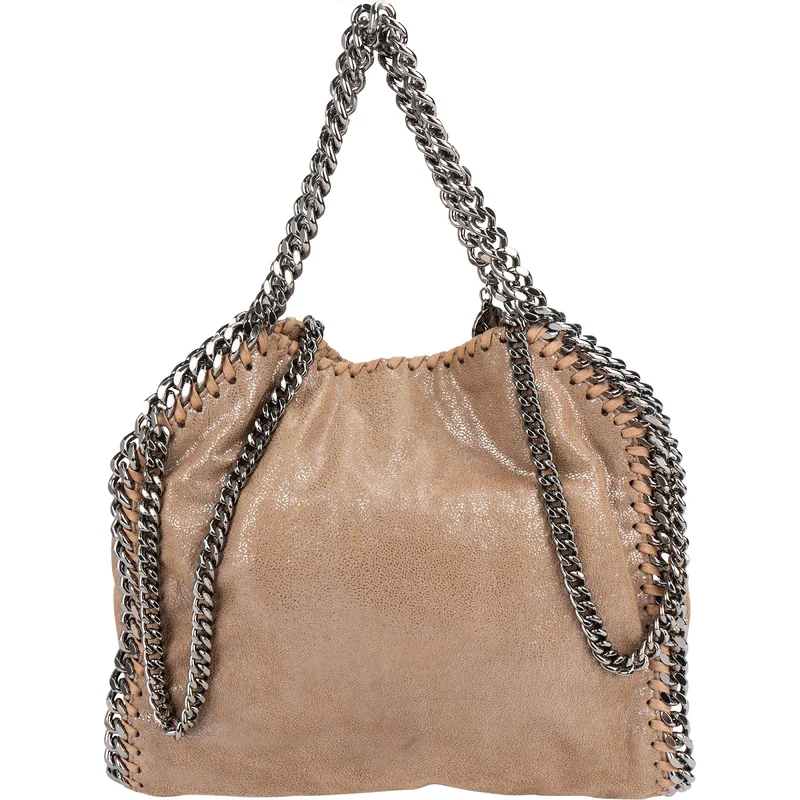 Stella McCartney Shaggy Falabella Fold Over Tote Crossbody Handbag
