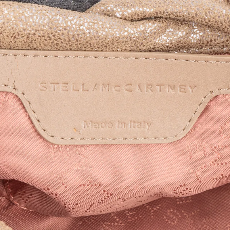 Stella McCartney Shaggy Falabella Fold Over Tote Crossbody Handbag