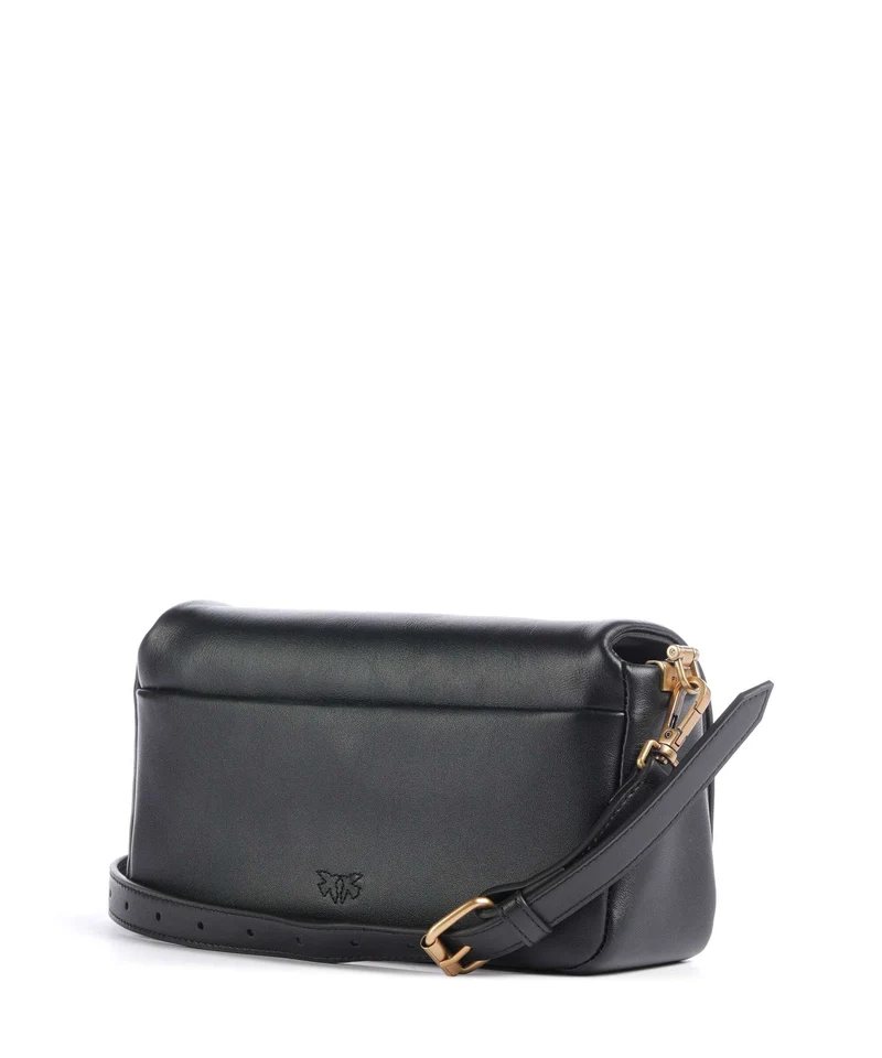 Pinko Click Soft Horizontal Mini Umhängetasche nero/antique gold