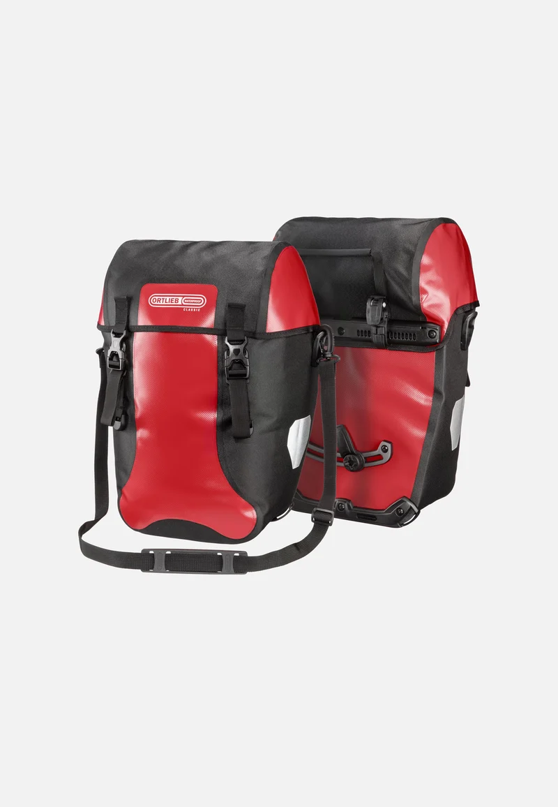 Bike-Packer Rot Schwarz - Fahrradtasche