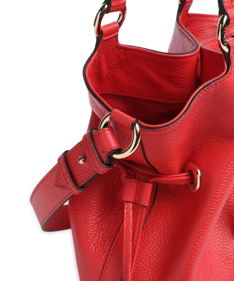 Lancel Premier Flirt M Bucket Handtasche kiss red