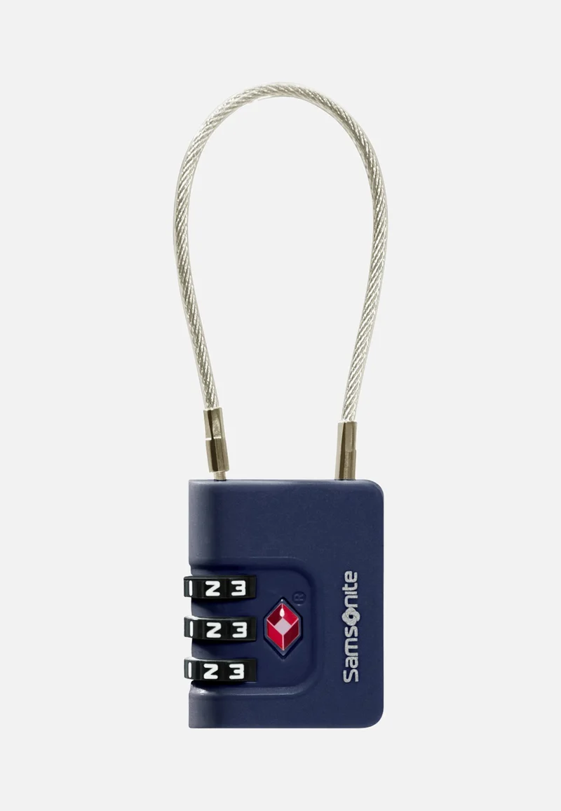 Cablelock 3 Dial TSA Midnight Blue - Lock