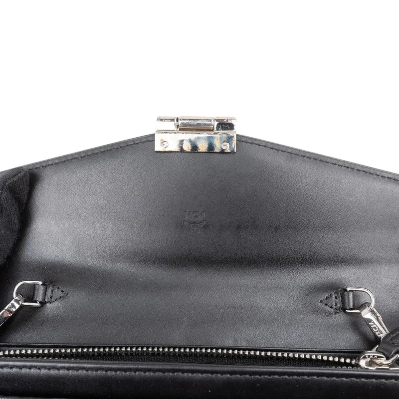 MCM Monogram Visetos Patricia Wallet on Chain Crossbody bag